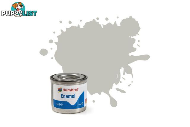 28   HUMBROL ENAMEL PAINT CAMOUFLAGE GREY MATT - HUMBROL