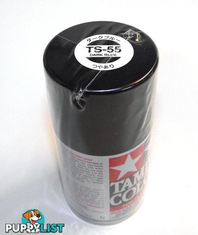 TS-55   TAMIYA ACRYLIC SPRAY PAINT  DARK BLUE - TAMIYA PAINTS &amp; Accessories