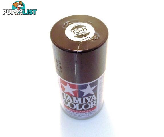 TS-11   TAMIYA ACRYLIC SPRAY PAINT  MAROON - TAMIYA PAINTS &amp; Accessories