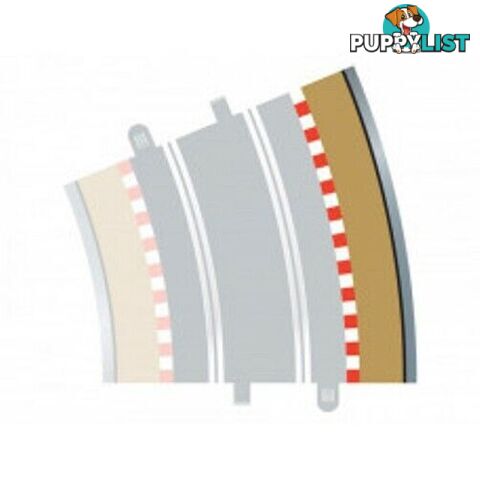 Scalextric C8238 Radius 4 Curve Outer Borders - 4 x 22.5 Degree - SCALEXTRIC - Does not apply