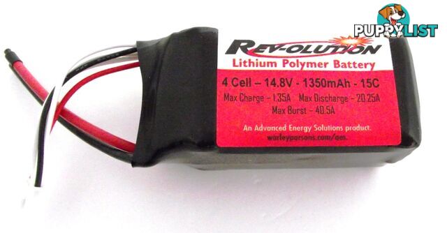 REVOLUTION LIPO 1350MAH 14.8V 15C