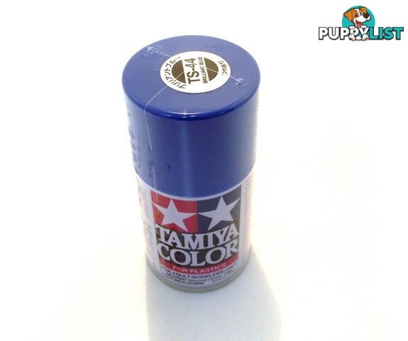 TS-44   TAMIYA ACRYLIC SPRAY PAINT  BRILLIANT BLUE - TAMIYA PAINTS &amp; Accessories