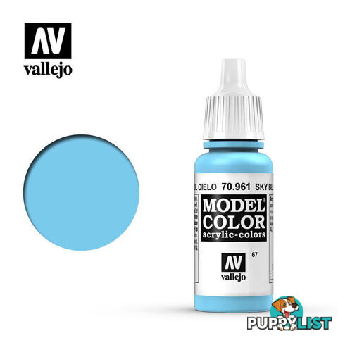 VALLEJO MODEL COLOR SKY BLUE 17ML AV70961 - VALLEJO