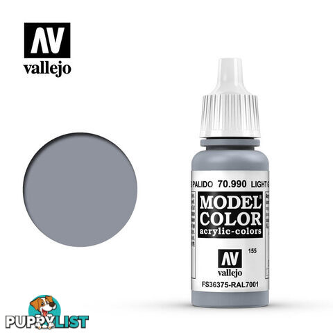 VALLEJO MODEL COLOR LIGHT GREY 17ML AV70990 - VALLEJO