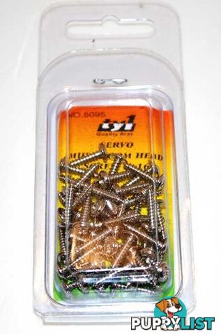 TY1 SERVO SCREWS M3X16 - 50PK TY5095 - TY1