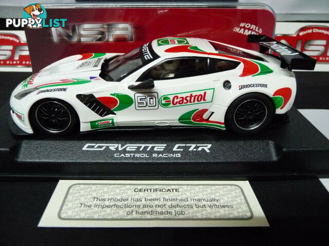 NSR 1:32 0108SW Corvette C7R Castrol Racing No.50 slot car also suits  scalextric/carrera - NSR - Does not apply