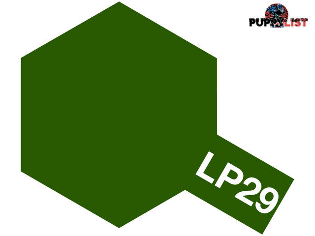 LP-29 TAMIYA LACQUER PAINT OLIVE DRAB 2 10ml - TAMIYA PAINTS &amp; Accessories