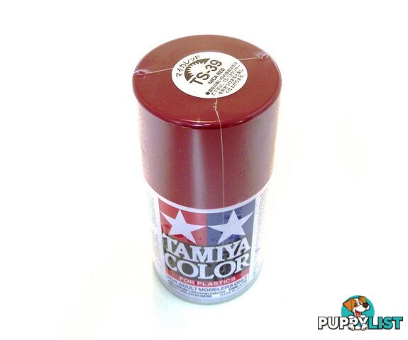 TS-39   TAMIYA ACRYLIC SPRAY PAINT  MICA RED - TAMIYA PAINTS &amp; Accessories