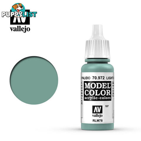 VALLEJO MODEL COLOR LIGHT GREEN BLUE AV70972 - VALLEJO