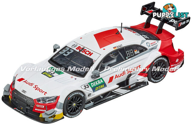 Carrera Evo Audi RS5 DTM R Rast No33 slot car also suits  Scalextric - CARRERA - Does not apply