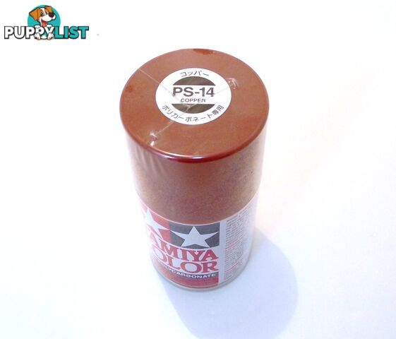 PS-14   TAMIYA POLYCARBONATE SPRAY PAINT COPPER - TAMIYA PAINTS &amp; Accessories