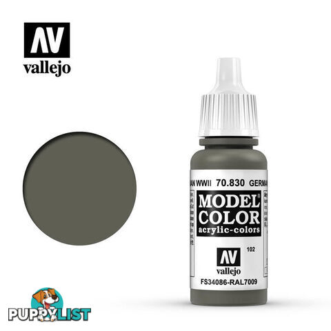 VALLEJO MODEL COLOR GERMAN FIELDGREY AV70830 - VALLEJO