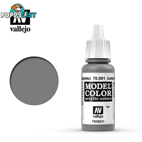 VALLEJO MODEL COLOR DARK SEA GREY 17ML AV70991 - VALLEJO