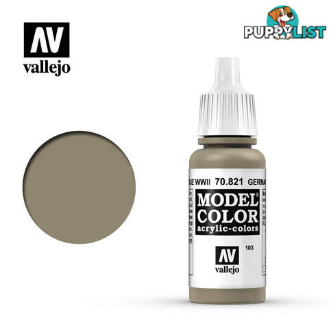 VALLEJO MODEL COLOR GERMAN CAM BEIGE AV70821 - VALLEJO