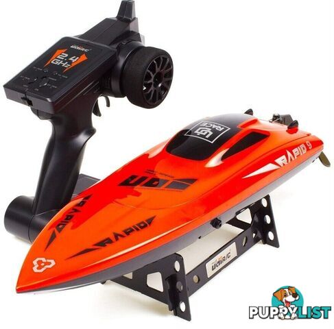 UDI RC RTR RAPID BOAT WATERCOOLED MOTOR SELF RIGHTING 390 BRUSHED MOTOR 2.4GHz - Does not apply