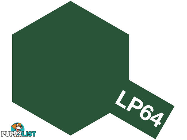 LP-64 TAMIYA LACQUER PAINT OLIVE DRAB (JGSDF) 10ml - TAMIYA PAINTS &amp; Accessories