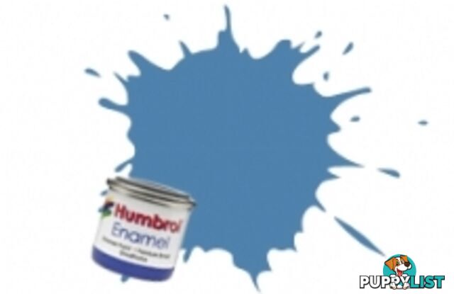 109   HUMBROL ENAMEL PAINTWW1 BLUE MATT - HUMBROL