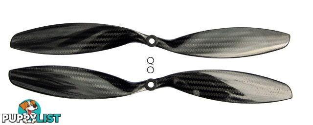 PROP 13X4   CW/CCW PAIR MULTI COPTER CARBON FIBRE