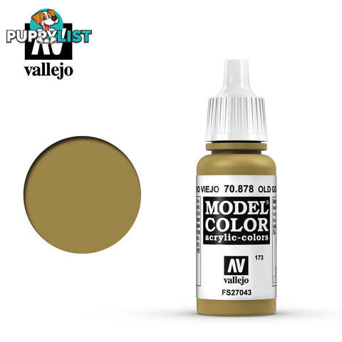 VALLEJO MODEL COLOR METALLIC OLD GOLD AV70878 - VALLEJO