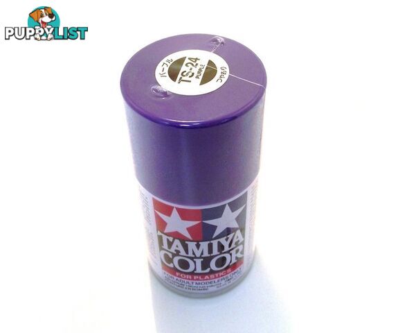 TS-24   TAMIYA ACRYLIC SPRAY PAINT  PURPLE - TAMIYA PAINTS &amp; Accessories