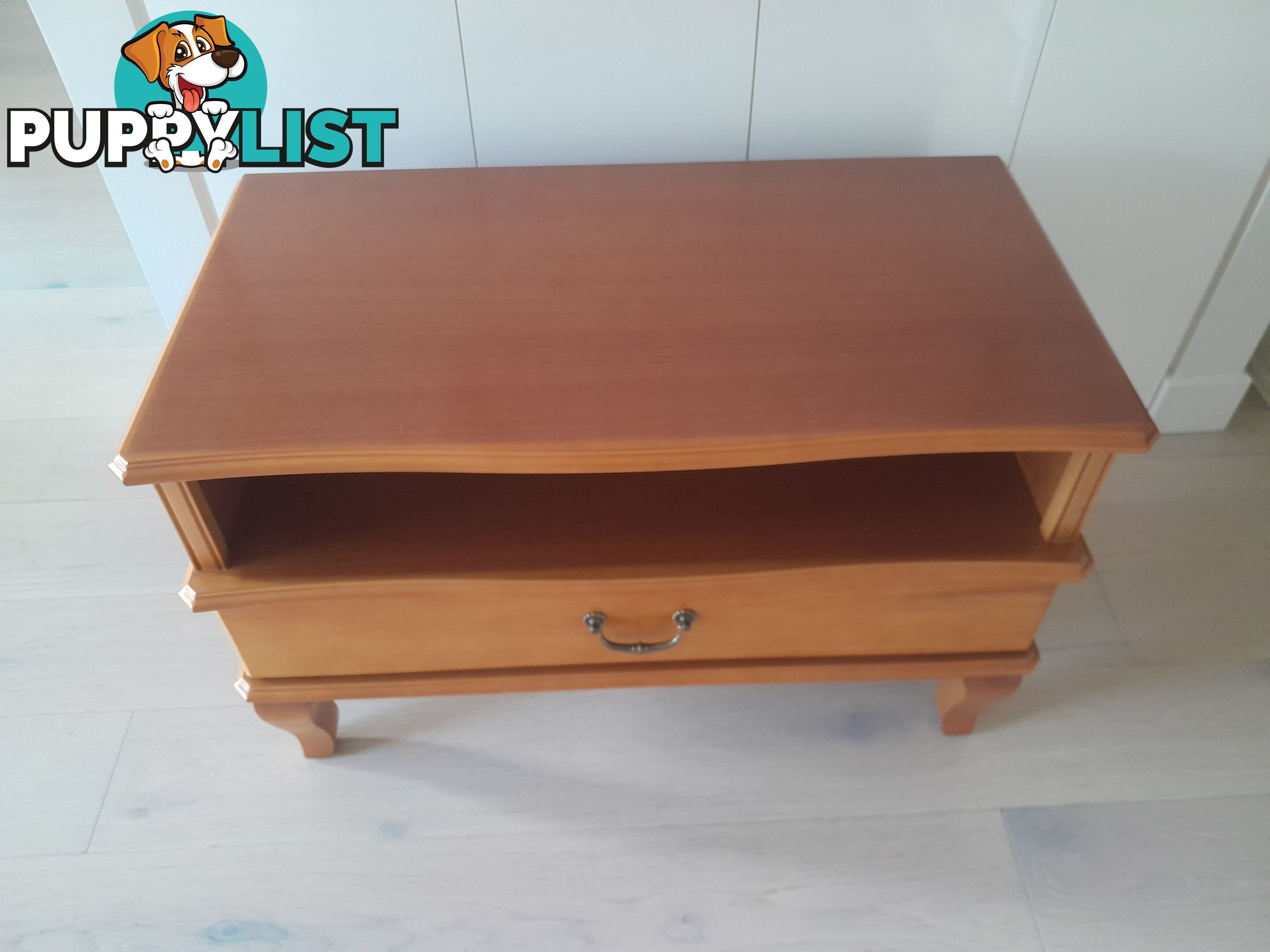 TV UNIT - FRENCH PROVINCIAL SOLID WOOD