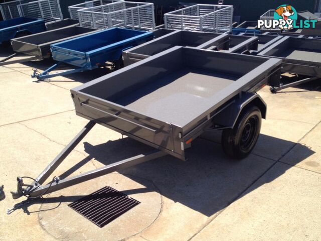 7x5 H/Duty single axle trailer. Australian Made.