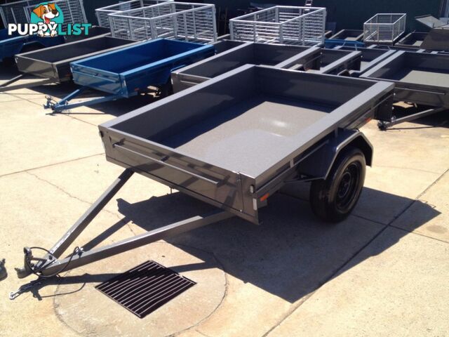 7x5 H/Duty single axle trailer. Australian Made.