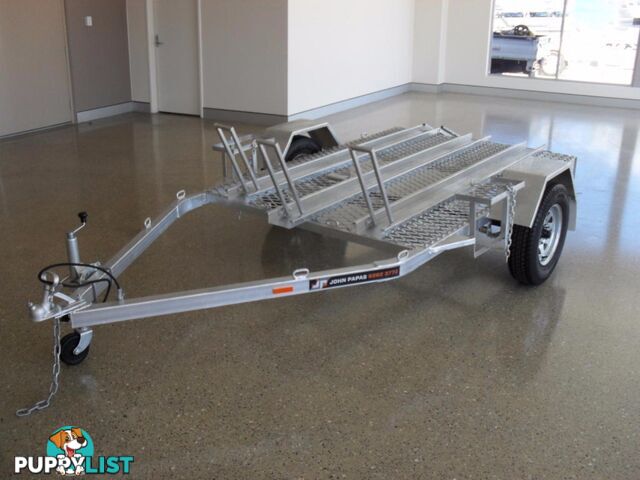 Motor bike trailer from John Papas Trailers