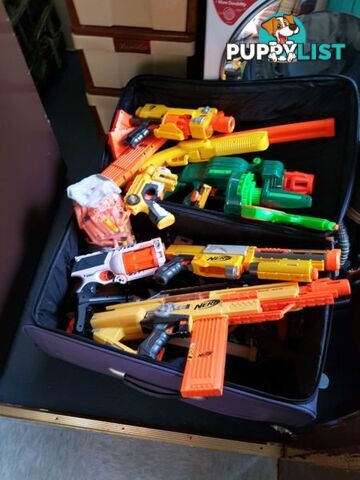 Nerf Guns with bullets all for $199