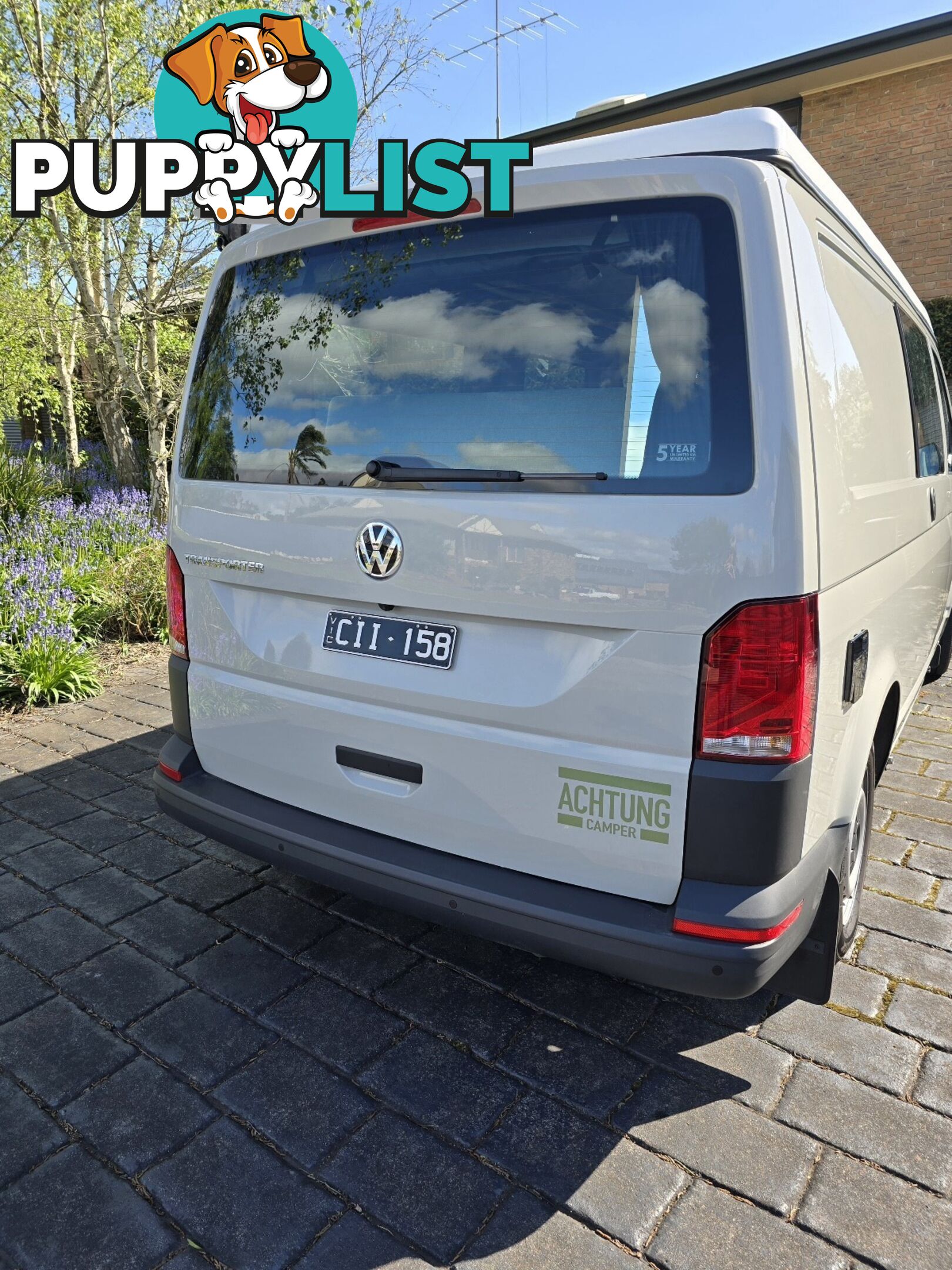 2023 Volkswagen T6.1 LWB TDI 1340 Transporter Camper 2,700 kms odometer