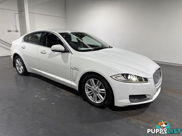 2012 JAGUAR XF 2.2D PREMIUM LUXURY 4D SEDAN