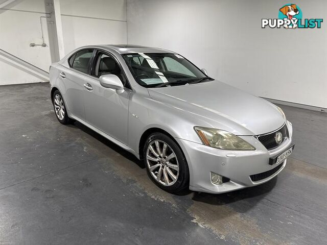 2007 LEXUS IS250 SPORTS LUXURY 4D SEDAN