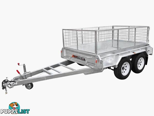 10Ã5 Tandem Cage Box Trailer 