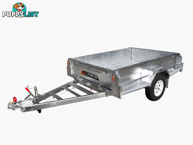 8x6 Heavy Duty Box Trailer (1400KG ATM) 