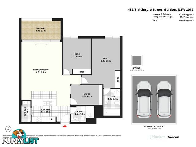 432/3 McIntyre Street GORDON NSW 2072