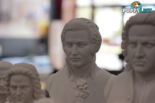 Mozart Bust - 22cm