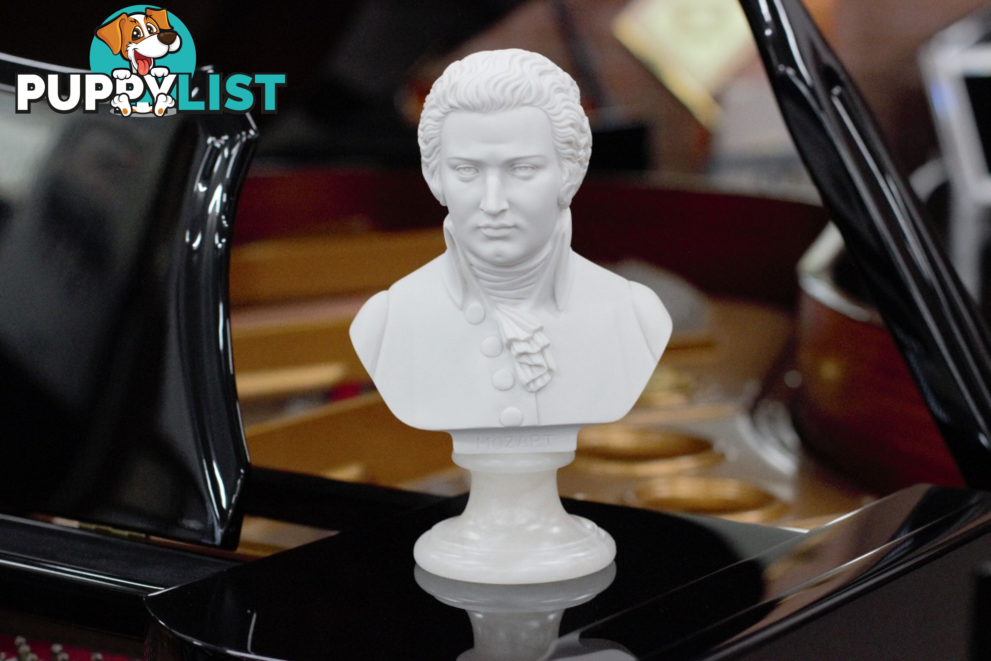 Mozart Bust - 22cm