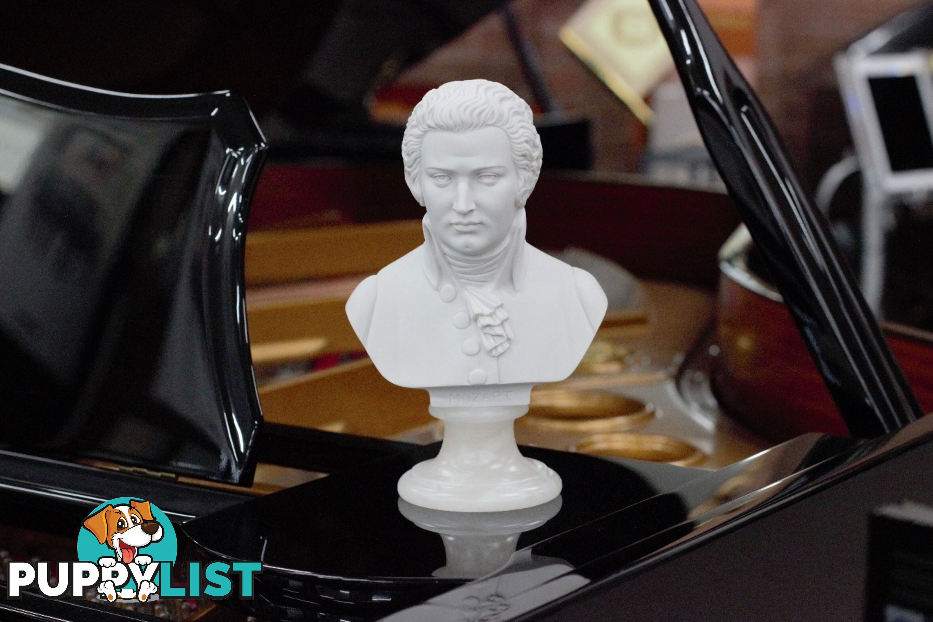 Mozart Bust - 22cm