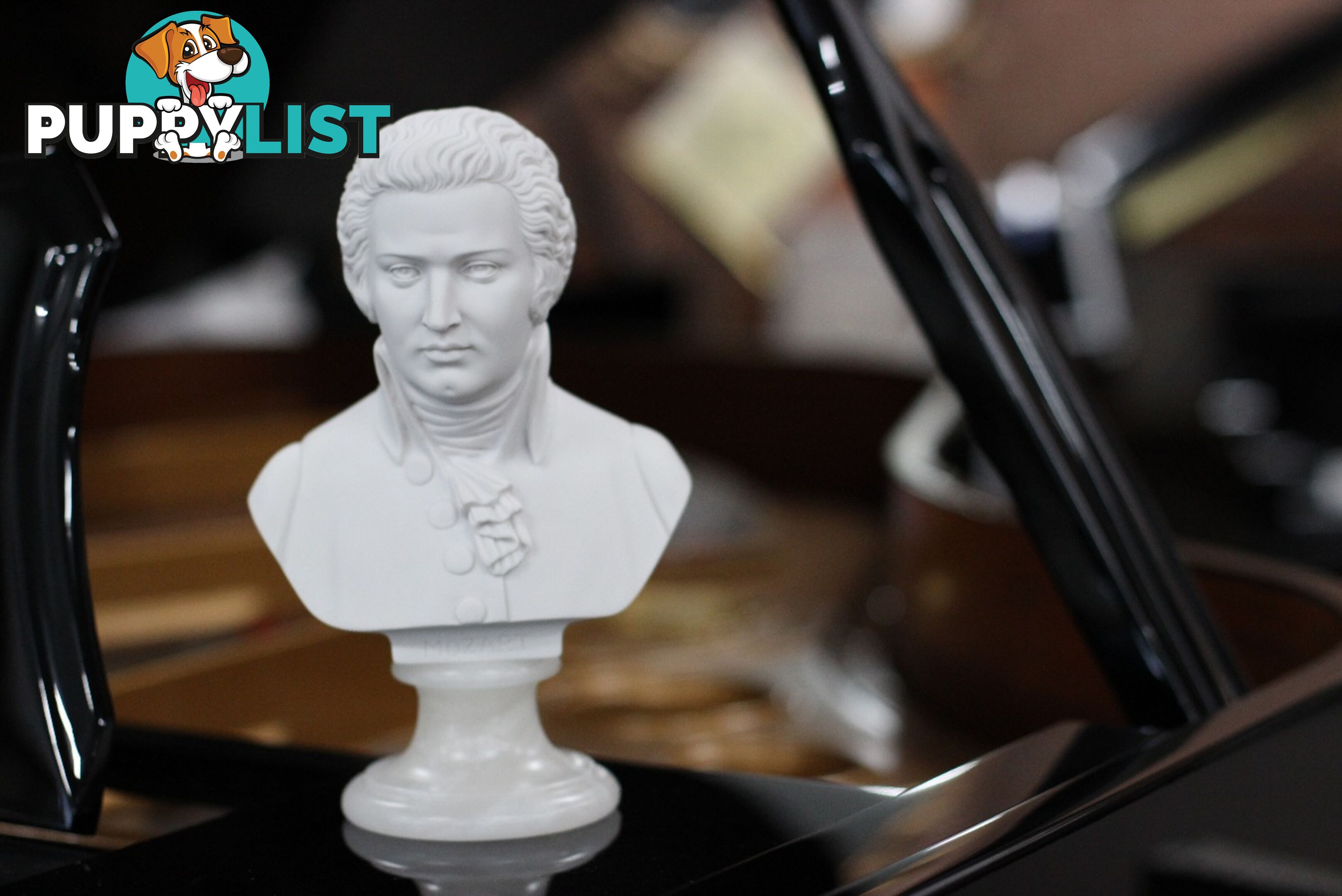 Mozart Bust - 22cm