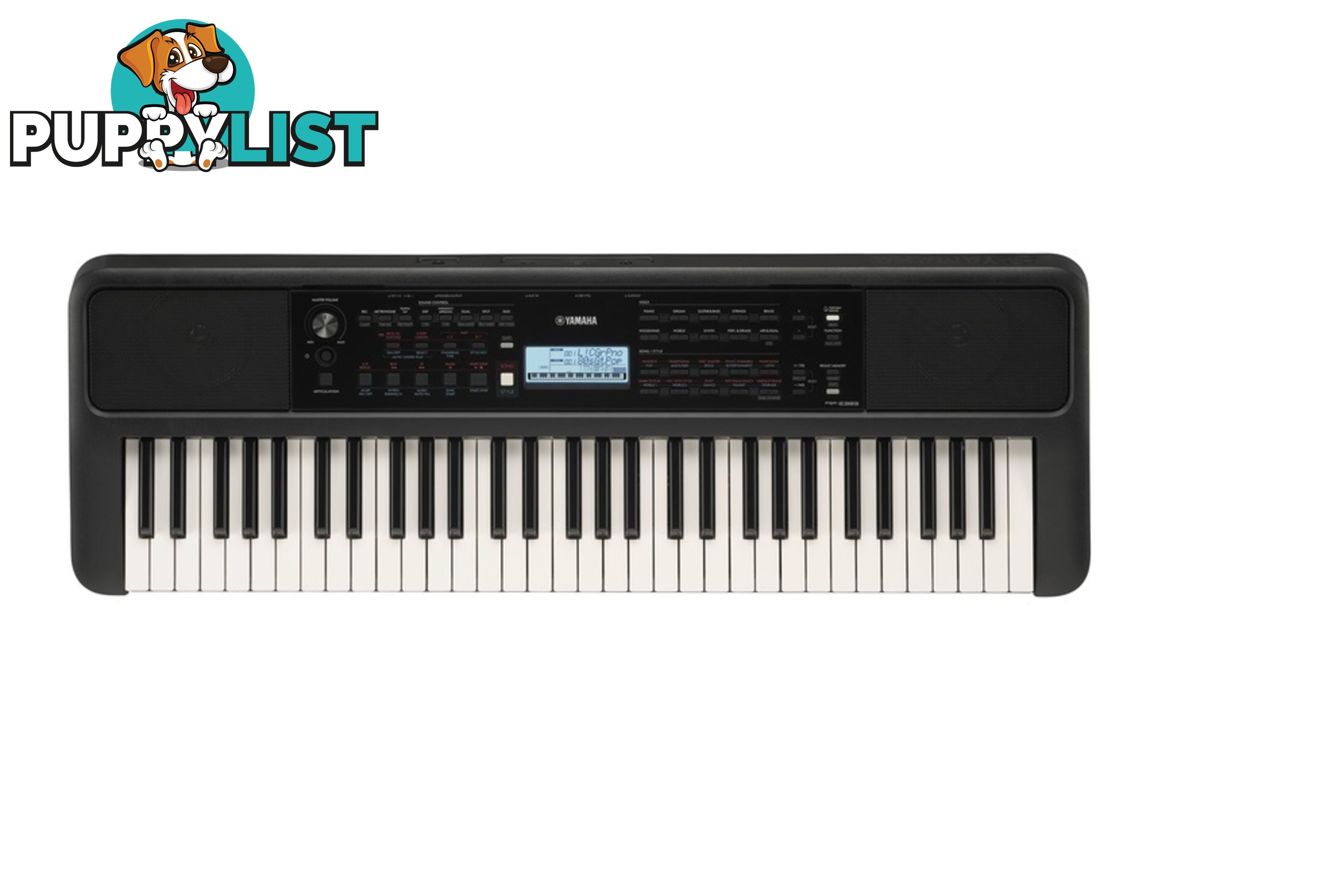 Yamaha E-Series PSR E383 Regular Series Yamaha PSRE383 Keyboard