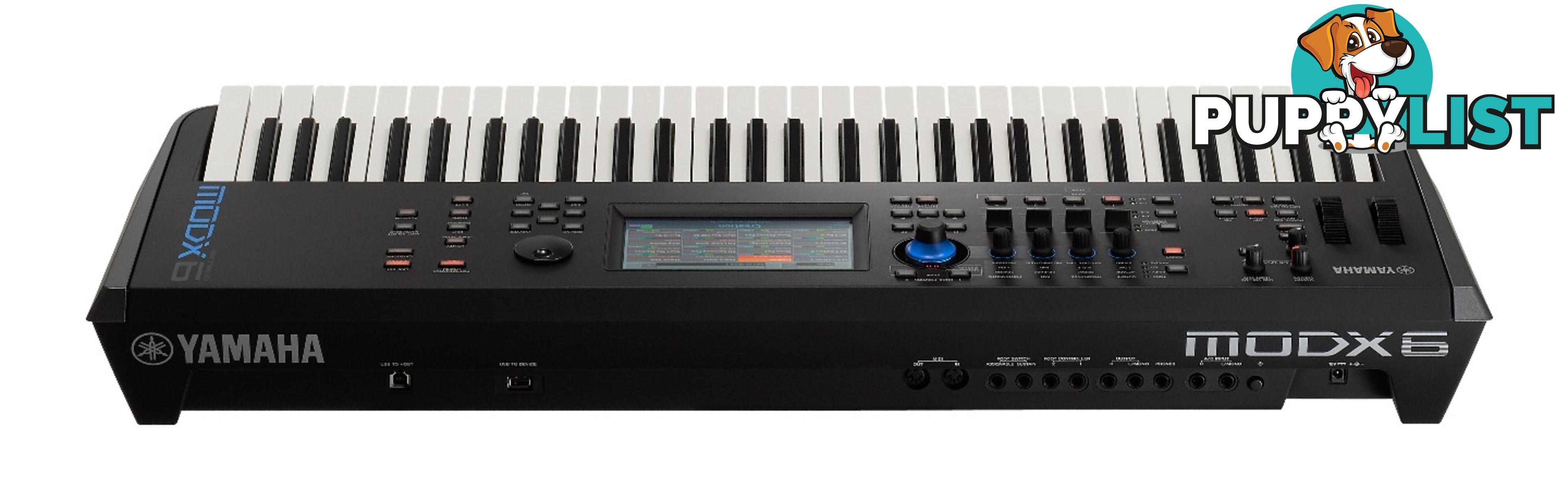 Yamaha  Synthesizers   MODX6  61-key semi-weighted