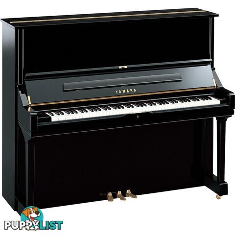 Yamaha U3PEQ Acoustic Upright Piano Polished Ebony