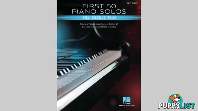 First 50 Piano Solos You Should Play