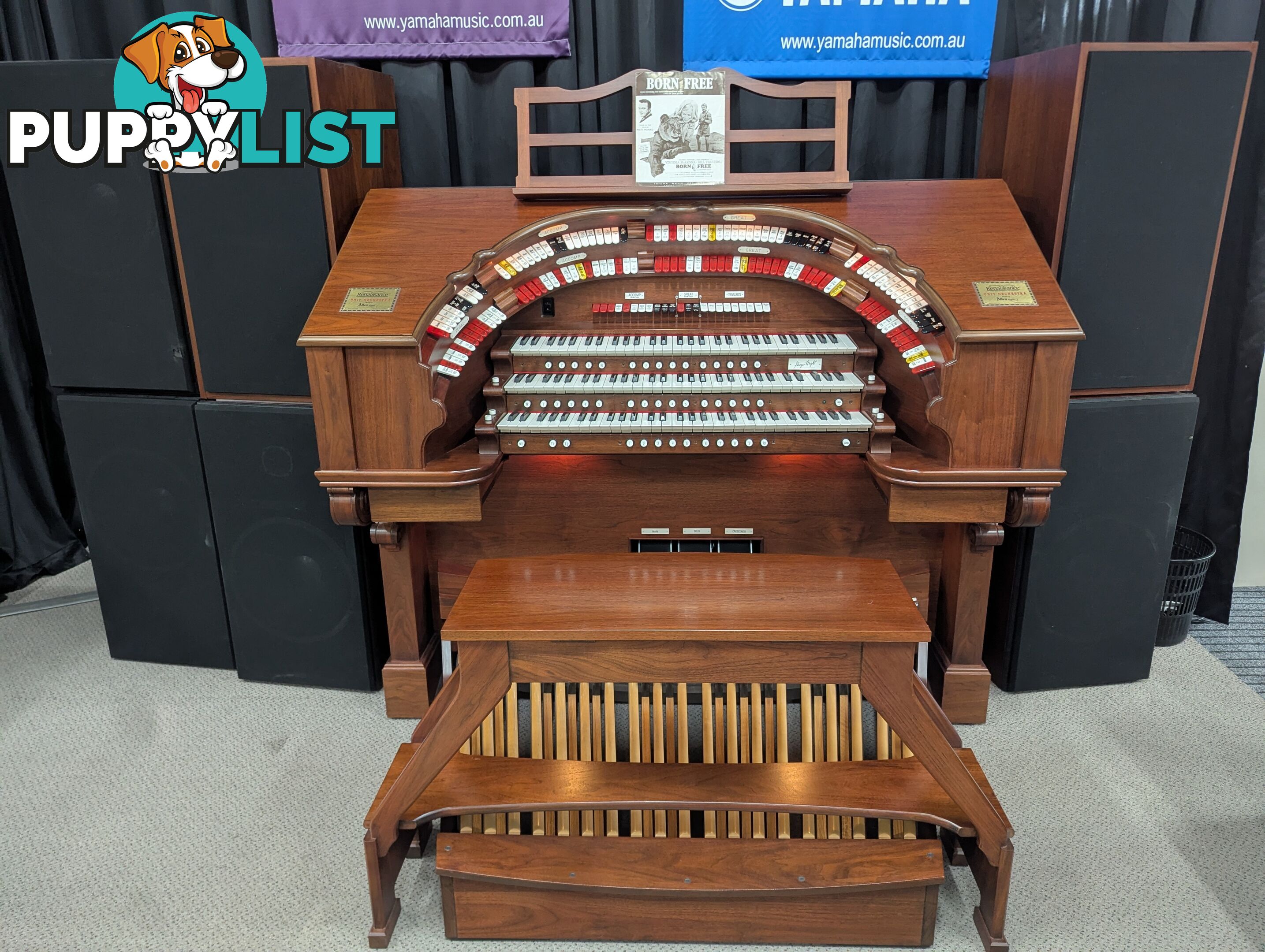 Allen Renaissance George Wright GW-319 EX 3-Manual Theatre Organ
