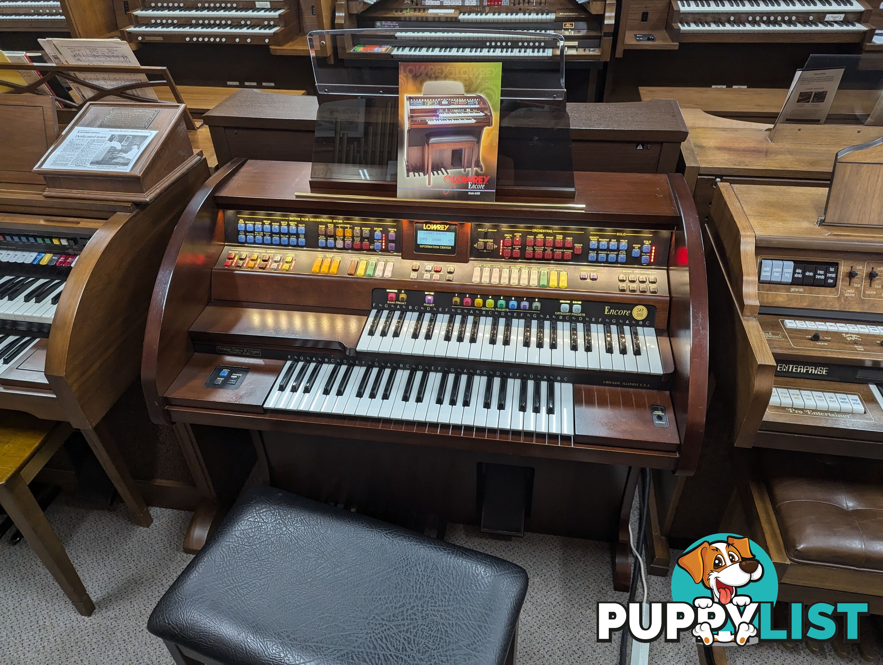 Lowrey Encore Home Organ - Model A200