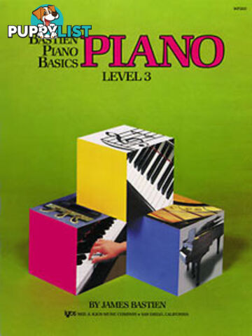 Bastien Piano Basics: Lesson Book Level 3