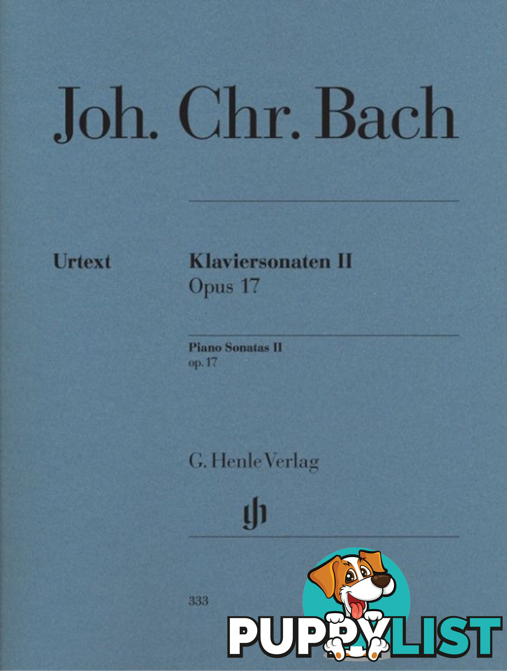 Bach JC  - Piano Sonatas, Volume II op. 17