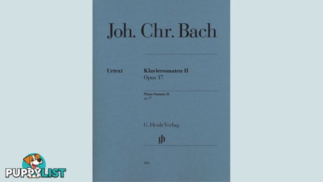 Bach JC  - Piano Sonatas, Volume II op. 17