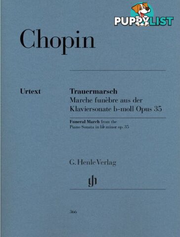 Chopin - Funeral March (Marche funebre) from Piano Sonata op. 35