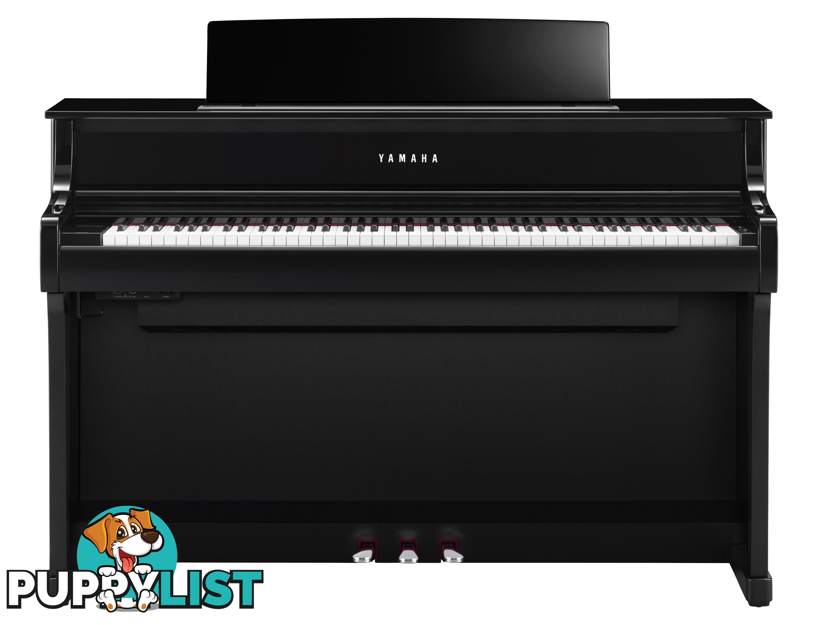 Yamaha ClavinovaDigital Piano - CLP875 Black Matt with Matching Bench